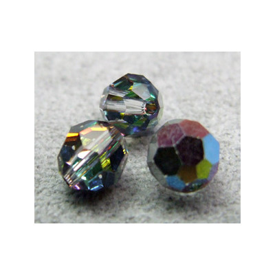 Perle ronde en cristal Swarovski 5000 6mm Vitrail Médium (x10)
