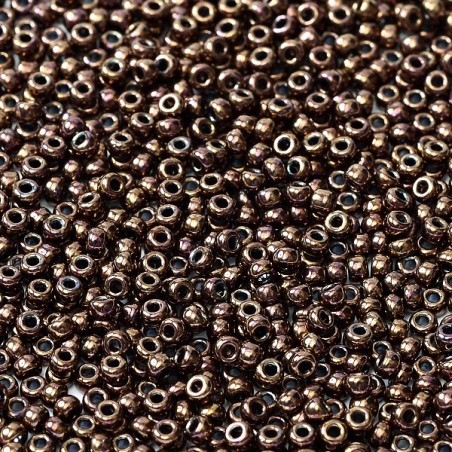 R11-0457B Rocailles 11/0 Dark Bronze (x10gr)