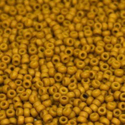 R11-2312 Rocailles 11/0 Semi-Mat Moutarde (x10gr)
