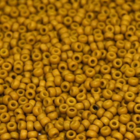 R11-2312 Rocailles 11/0 Semi-Mat Moutarde (x10gr)