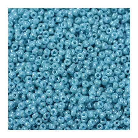 R11-2470  Rocailles 11/0 Turquoise Green Luster (x10gr)