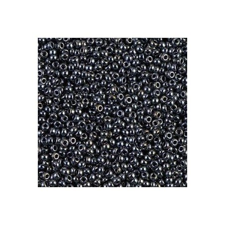 R11-0464 Rocailles 11/0 Light Gunmetal (x10gr)