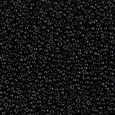 R15-0401 Rocailles 15/0 Black (DB010) (x5gr)