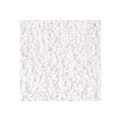 R15-0402 Rocailles 15/0 Opaque White (DB200) (x5gr) R15-0402 Rocailles 15/0 Opaque White (DB200) (x5gr)