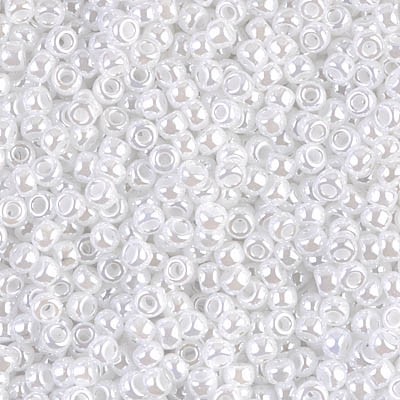 R15-0528 Rocailles 15/0 White Ceylon Pearl (x5gr) R15-0528 Rocailles 15/0 White Ceylon Pearl (x5gr)