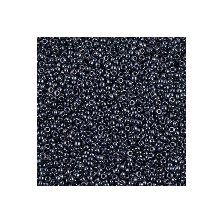 R15-0451 Rocailles 15/0 Gunmetal (DB001) (x5gr)