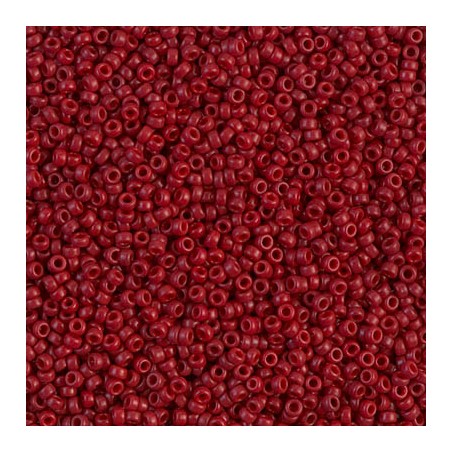 R15-1464 Rocailles 15/0 Dyed Opaque Maroon (x5gr)