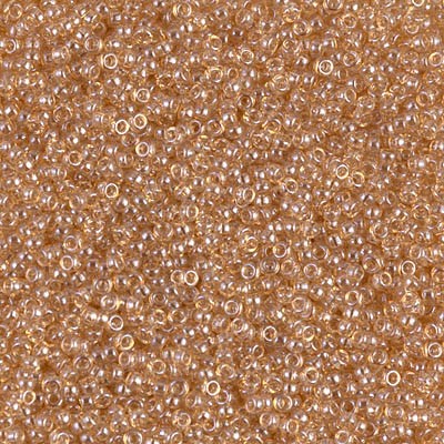 R15-2439 Rocailles 15/0 Beige Transparent Luster (DB101) (x5gr)