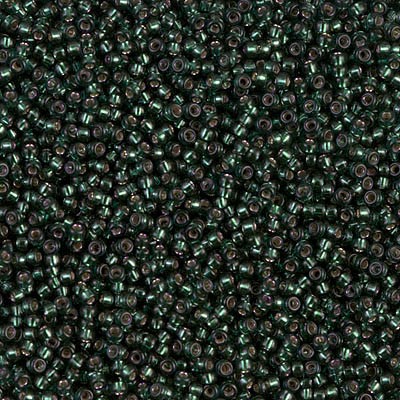 R15-1423 Rocailles 15/0 Dyed Dark Olive Silver Lined (DB606) (x5gr) R15-1423 Rocailles 15/0 Dyed Dark Olive Silver Lined (DB606) (x5gr)