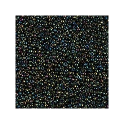 R15-0453 Rocailles 15/0 Green Iris (DB003) (x5gr) R15-0453 Rocailles 15/0 Green Iris (DB003) (x5gr)