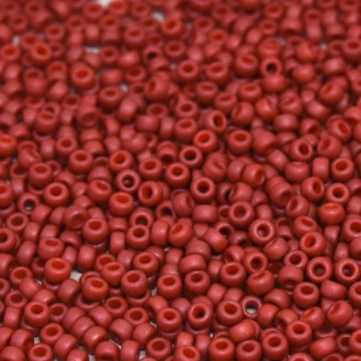 R15-2315 Rocailles 15/0 Opaque Terra Cotta (x5gr) R15-2315 Rocailles 15/0 Opaque Terra Cotta (x5gr)
