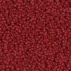 R15-2040 Rocailles 15/0 Metallic Mat Dark Maroon (DB378) (x5gr)