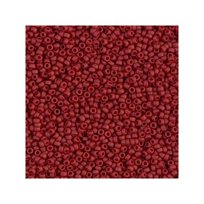 R15-2040 Rocailles 15/0 Metallic Mat Dark Maroon (DB378) (x5gr)