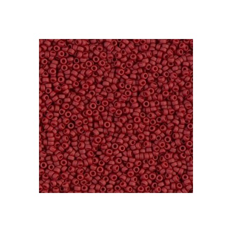 R15-2040 Rocailles 15/0 Metallic Mat Dark Maroon (DB378) (x5gr)