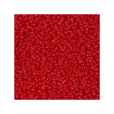 R15-0408 Rocailles 15/0 Opaque Red (DB723) (x5gr) R15-0408 Rocailles 15/0 Opaque Red (DB723) (x5gr)