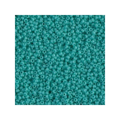R15-0412 Rocailles 15/0 Opaque Turquoise (DB729) (x5gr)