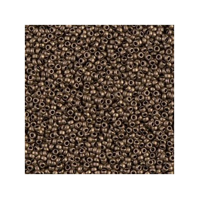 R15-2006 Rocailles 15/0 Metallic Mat Dark Bronze (DB322) (x5gr) R15-2006 Rocailles 15/0 Metallic Mat Dark Bronze (DB322) (x5gr)