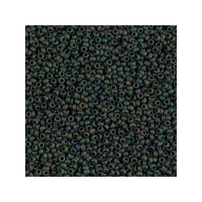 R15-2066 Rocailles 15/0 Metallic Mat Teal Iris (DB327) (x5gr) R15-2066 Rocailles 15/0 Metallic Mat Teal Iris (DB327) (x5gr)