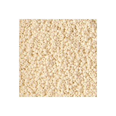 R15-0491 Rocailles 15/0 Opaque Ivory (x5gr)