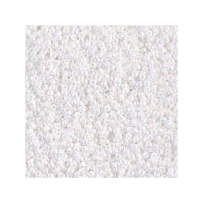 R15-0471 Rocailles 15/0 White Pearl AB (DB0202) (x5gr)