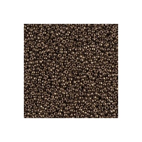 R15-0457 Rocailles 15/0 Metallic Light Bronze (DB022) (x5gr)