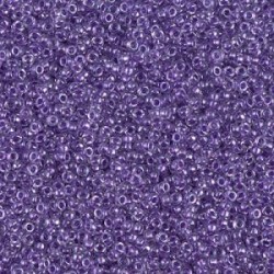 R15-1531 Rocailles 15/0 Sparkling Purple Lined Crystal (DB906) (x5gr)