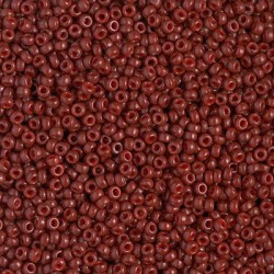 R15-4470 Rocaille 15/0 Duracoat Opaque Maroon DB2120 (x5gr)