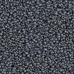 R15-2002 Rocailles 15/0 Metallic Mat Silver Grey (DB307) (x5gr)