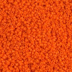 R15-0406 Rocailles 15/0 Opaque Orange (DB722) (x5gr)