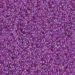 R15-2202 Rocailles 15/0 Lined Lilac AB (DB073) (x5gr)
