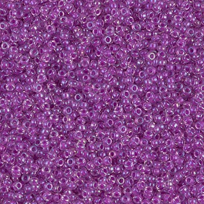 R15-2202 Rocailles 15/0 Lined Lilac AB (DB073) (x5gr) R15-2202 Rocailles 15/0 Lined Lilac AB (DB073) (x5gr)
