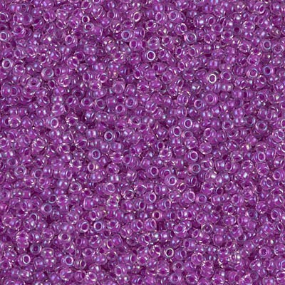 R15-2202 Rocailles 15/0 Lined Lilac AB (DB073) (x5gr)