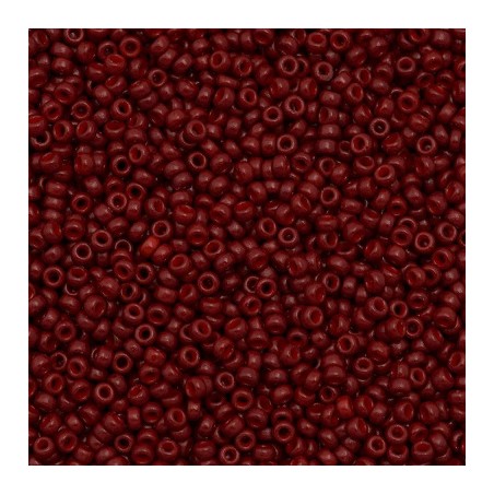 R15-4469 Rocaille 15/0 Duracoat Opaque Jujube DB2119 (x5gr)