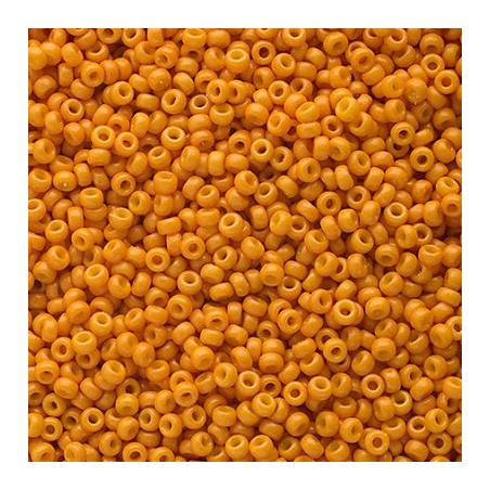 R15-4454 Rocaille 15/0 Duracoat Opaque Kumquat DB2104 (x5gr)