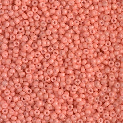 R15-4462 Rocaille 15/0 Duracoat Opaque Dark Salmon DB2112 (x5gr)