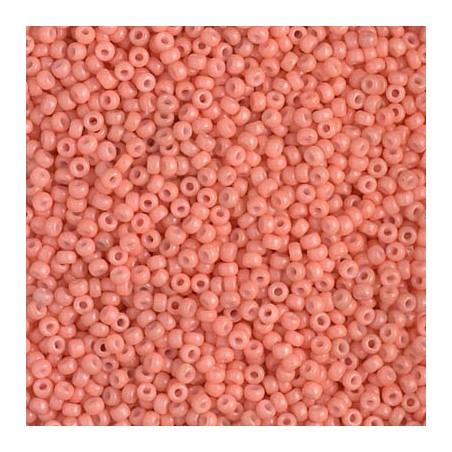 R15-4462 Rocaille 15/0 Duracoat Opaque Dark Salmon DB2112 (x5gr)