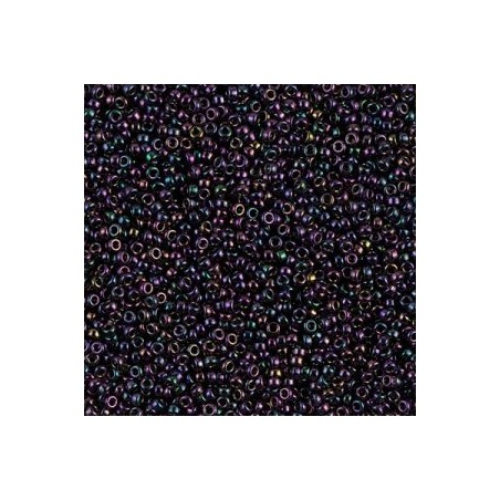 R15-0454 Rocailles 15/0 Metallic Purple Iris (DB004) (x5gr)