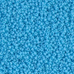 R15-0413 Rocailles 15/0 Opaque Turquoise Blue (x5gr)