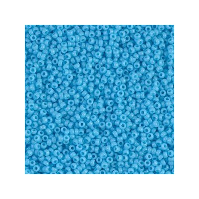 R15-0413 Rocailles 15/0 Opaque Turquoise Blue (x5gr) R15-0413 Rocailles 15/0 Opaque Turquoise Blue (x5gr)