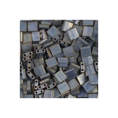 TL-2002 Tilas Bead 5mm Metallic Mat Silver Grey (x5gr)