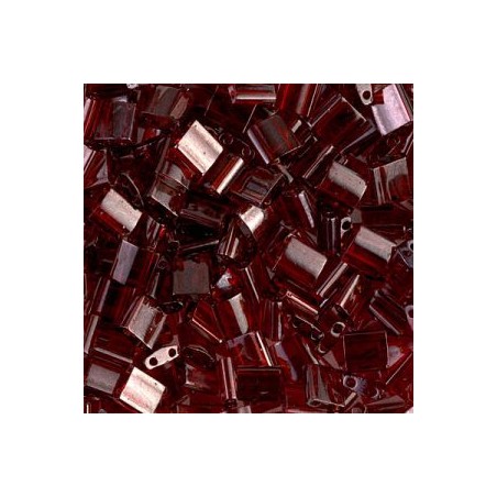 TL-0304 Tilas Bead 5mm Garnet Gold Luster (DB105) (x5gr)