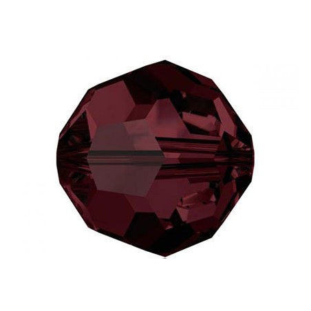 Rondes 8mm Burgundy (x4)
