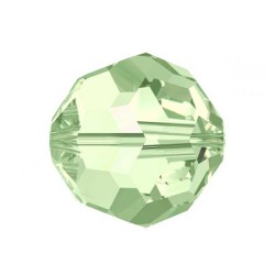 Rondes 8mm Chrysolite (x4)