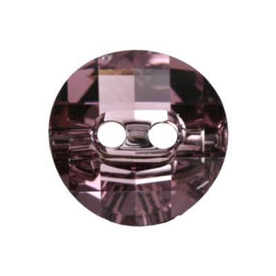 Bouton Swarovski 3016 12mm Light Amethyst (x1)