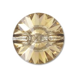 Bouton Swarovski 3015 12mm Crystal Golden Shadow (x1)