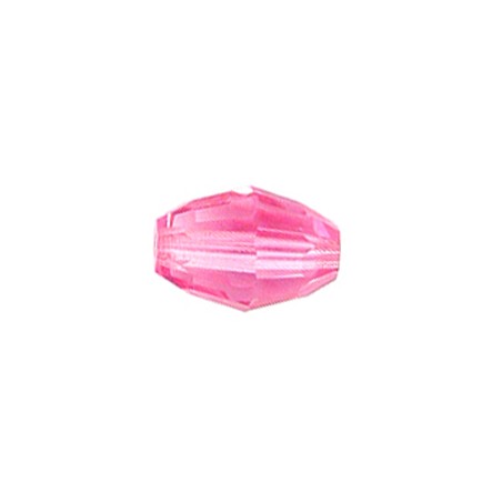 Grain de riz 9x6mm 5200 Swarovski Rose (x1)