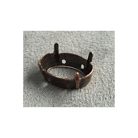 Sertissure couleur Cuivre pour 4120 18X13 mm (X1)