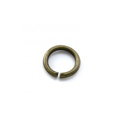 Anneau Bronze 6mm (x20)