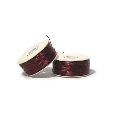 Fil Nymo Burgundy D 0,30mm x 58m (x1) Fil Nymo Burgundy D 0,30mm x 58m (x1)