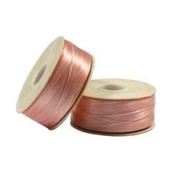 Bobine fil Nymo Pink D 0,30mm x 58m (x1)